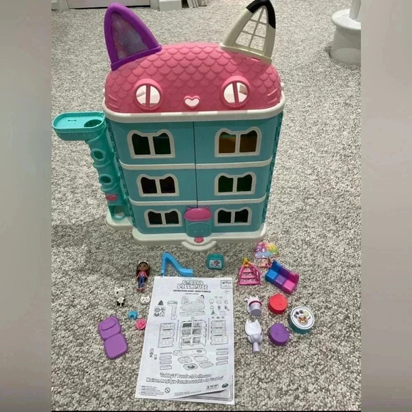 Gabby’s Dollhouse x2 Playsets BUNDLE! BOTH COMPLETE! EUC! - Picture 2 of 6